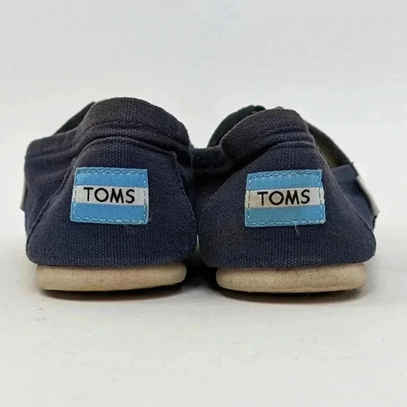 TOMS Canvas Navy Classics - 6.5 - Picture 5 of 10